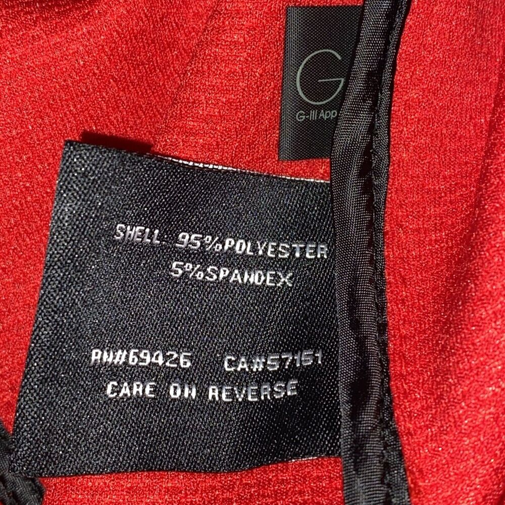 Black Rivet Wilsons Leather Women's Moto Jacket Firecracker Red Zip Up Sz XL NEW - Picture 6 of 9